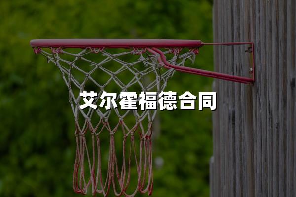 艾尔霍福德合同