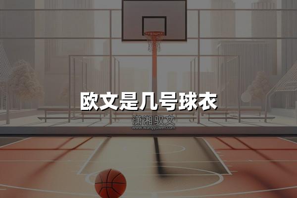 欧文是几号球衣