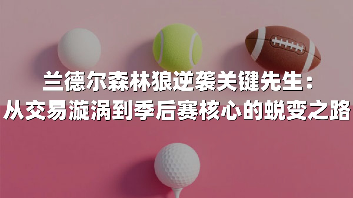 兰德尔森林狼逆袭关键先生：从交易漩涡到季后赛核心的蜕变之路
